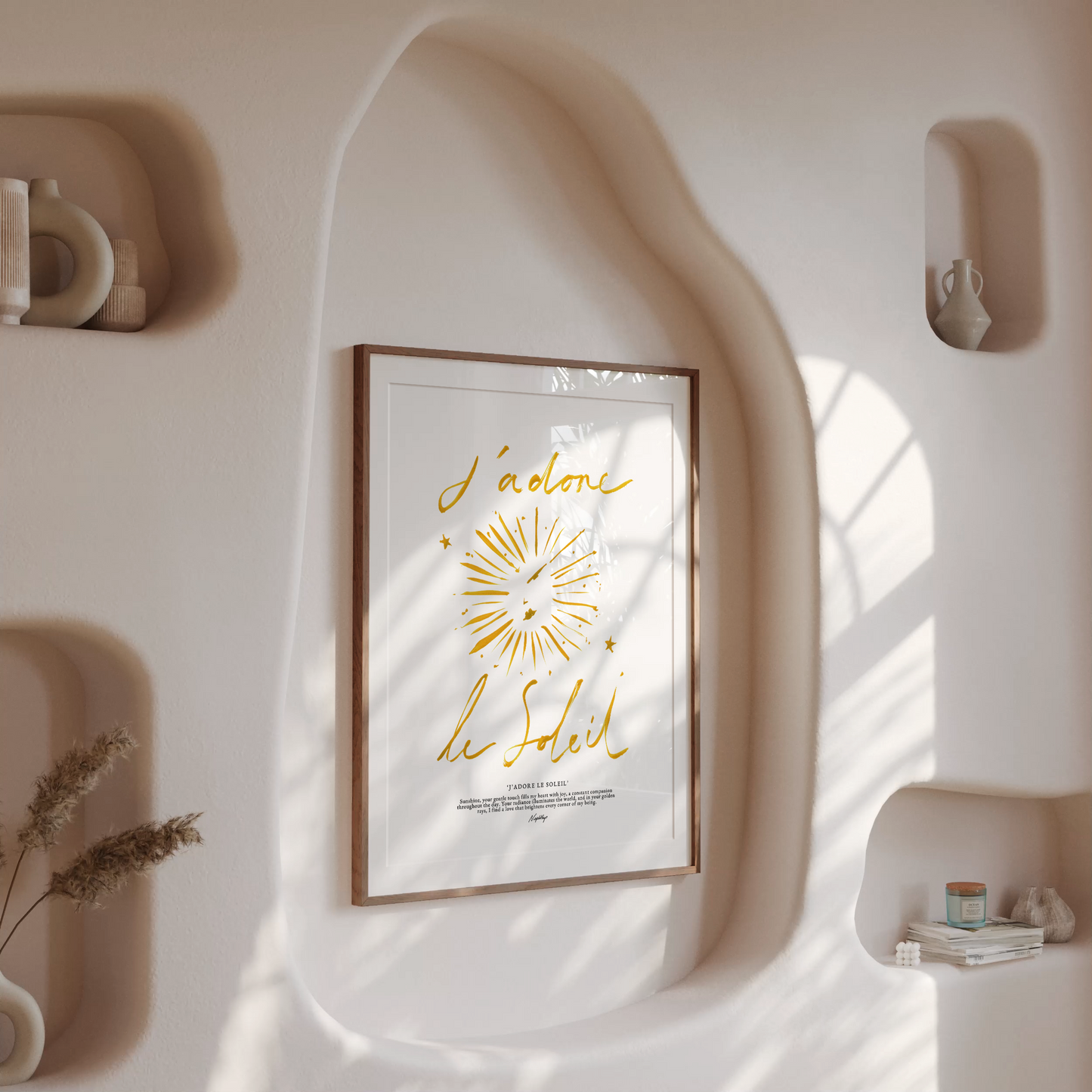 J'adore Le Soleil (Brushstroke Yellow)