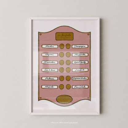 Le Bar Jardin Pink