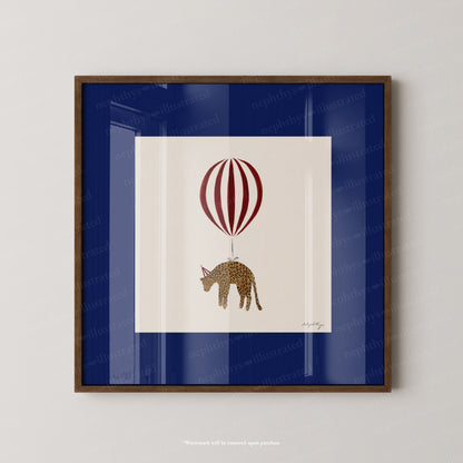 Leopard Balloon Personalised