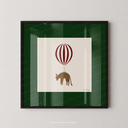 Leopard Balloon Personalised