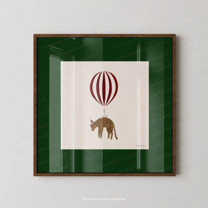 Leopard Balloon Personalised