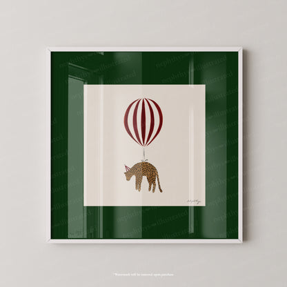 Leopard Balloon Personalised