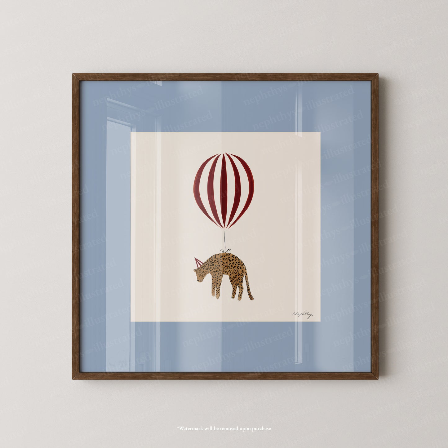 Leopard Balloon Personalised
