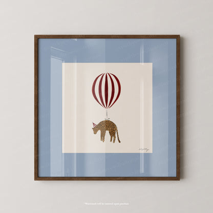 Leopard Balloon Personalised