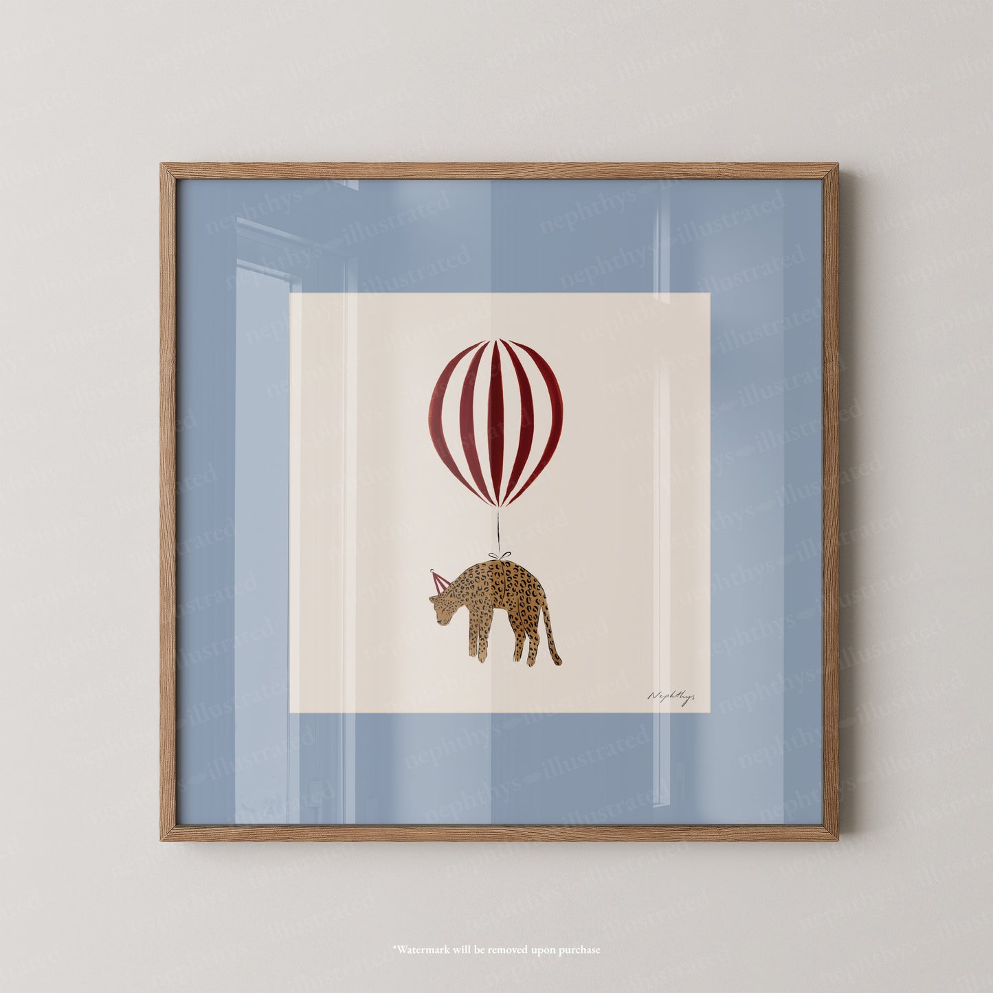 Leopard Balloon Personalised