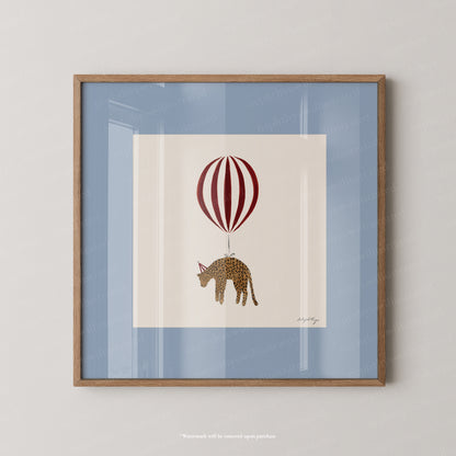 Leopard Balloon Personalised