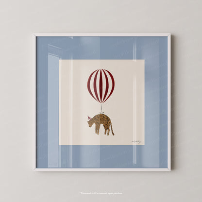 Leopard Balloon Personalised