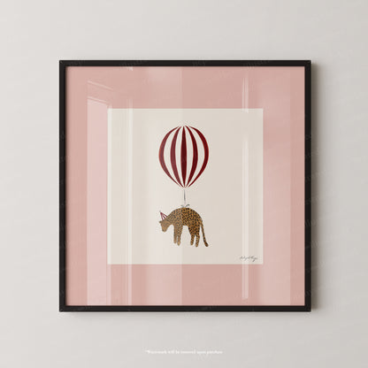 Leopard Balloon Personalised