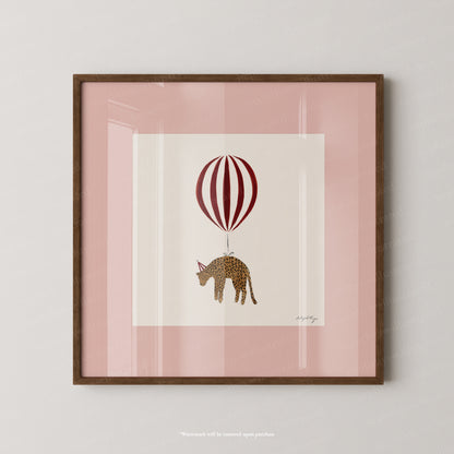 Leopard Balloon Personalised