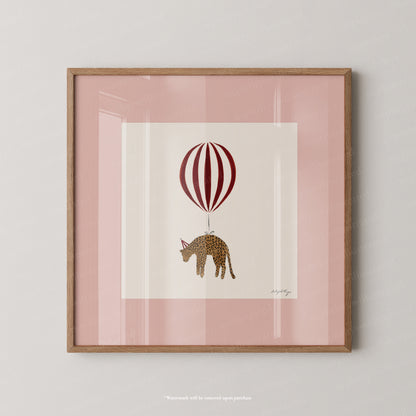 Leopard Balloon Personalised