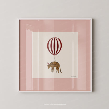 Leopard Balloon Personalised
