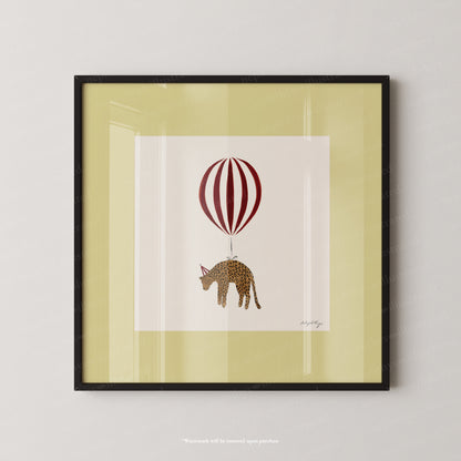 Leopard Balloon Personalised