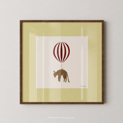 Leopard Balloon Personalised