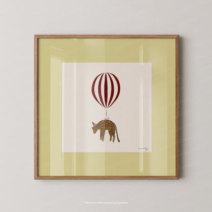 Leopard Balloon Personalised