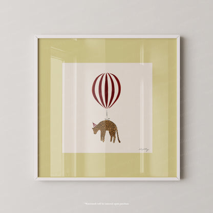 Leopard Balloon Personalised