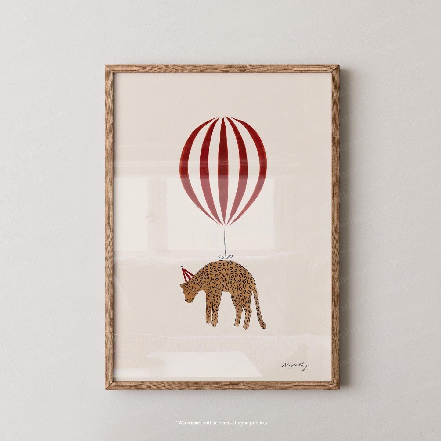 Leopard Balloon