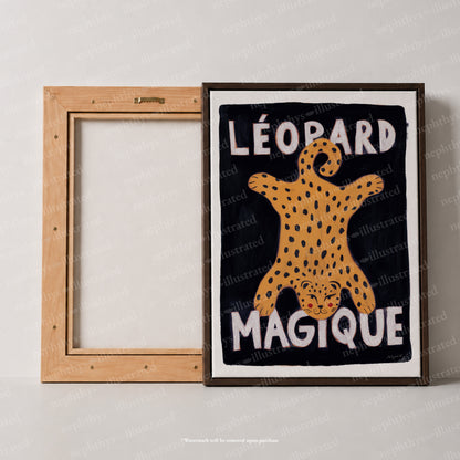 Leopard Magique Canvas