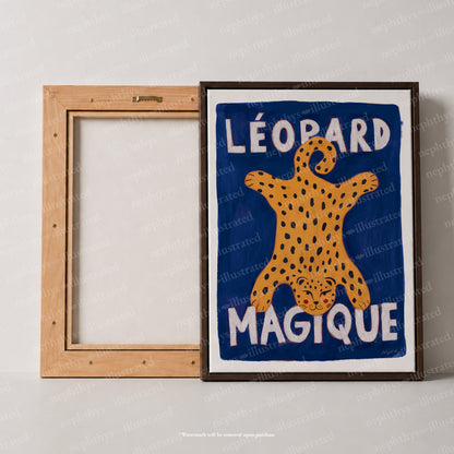 Leopard Magique Canvas
