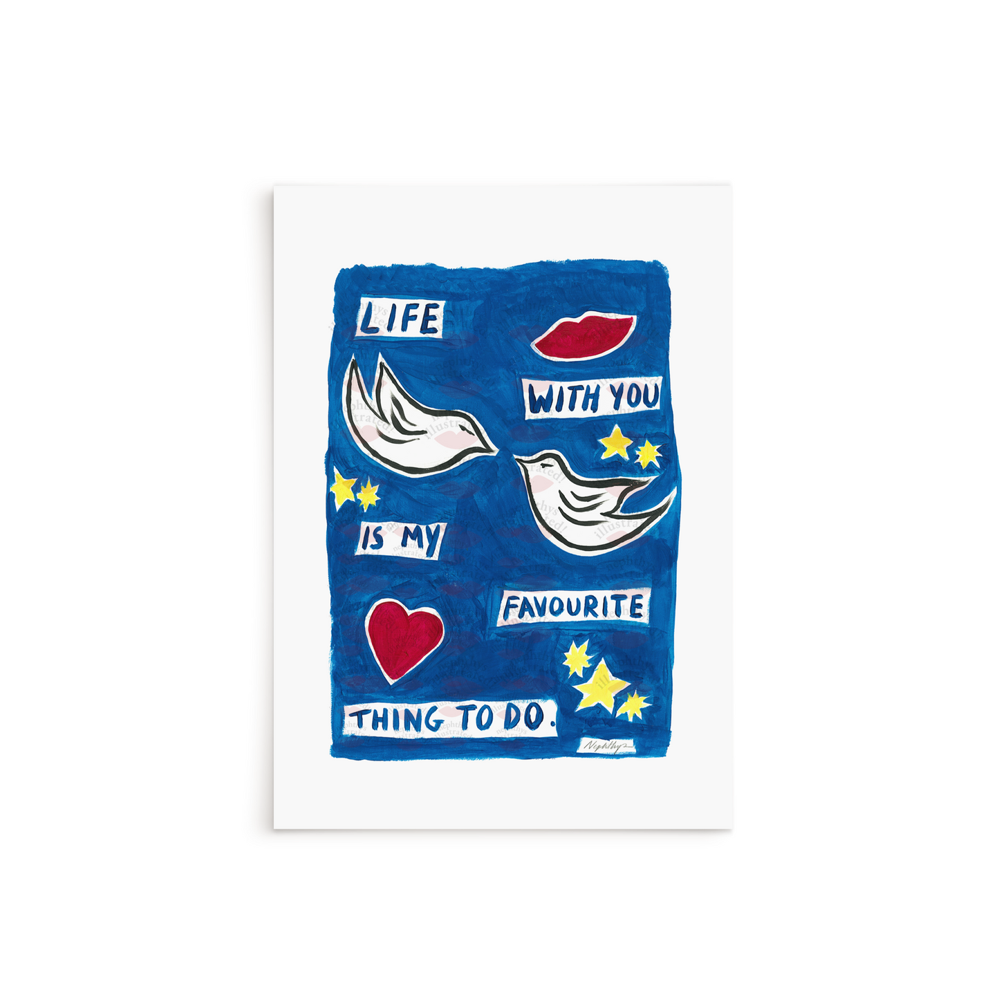 Life with You Print