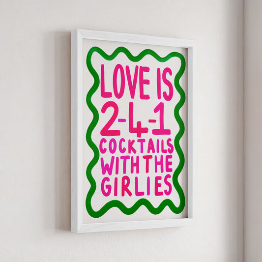 Love is 2-4-1 cocktails