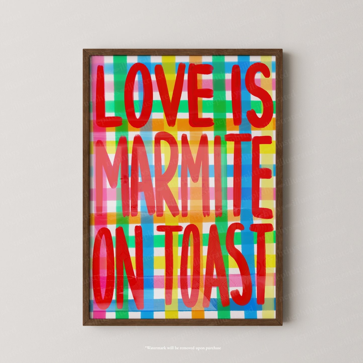 Love is marmite on toast