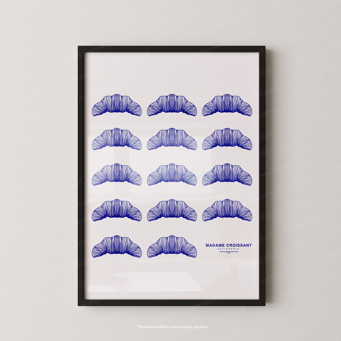Madame Croissant White