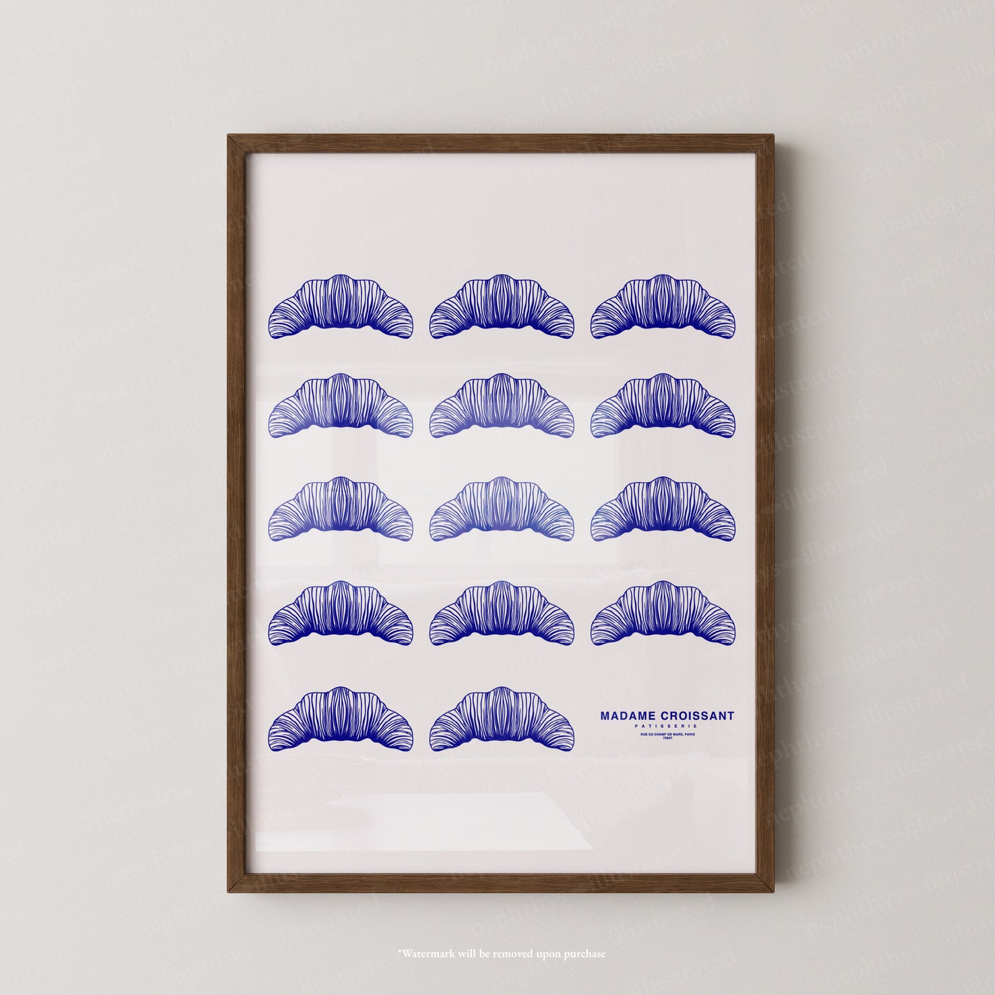 Madame Croissant White