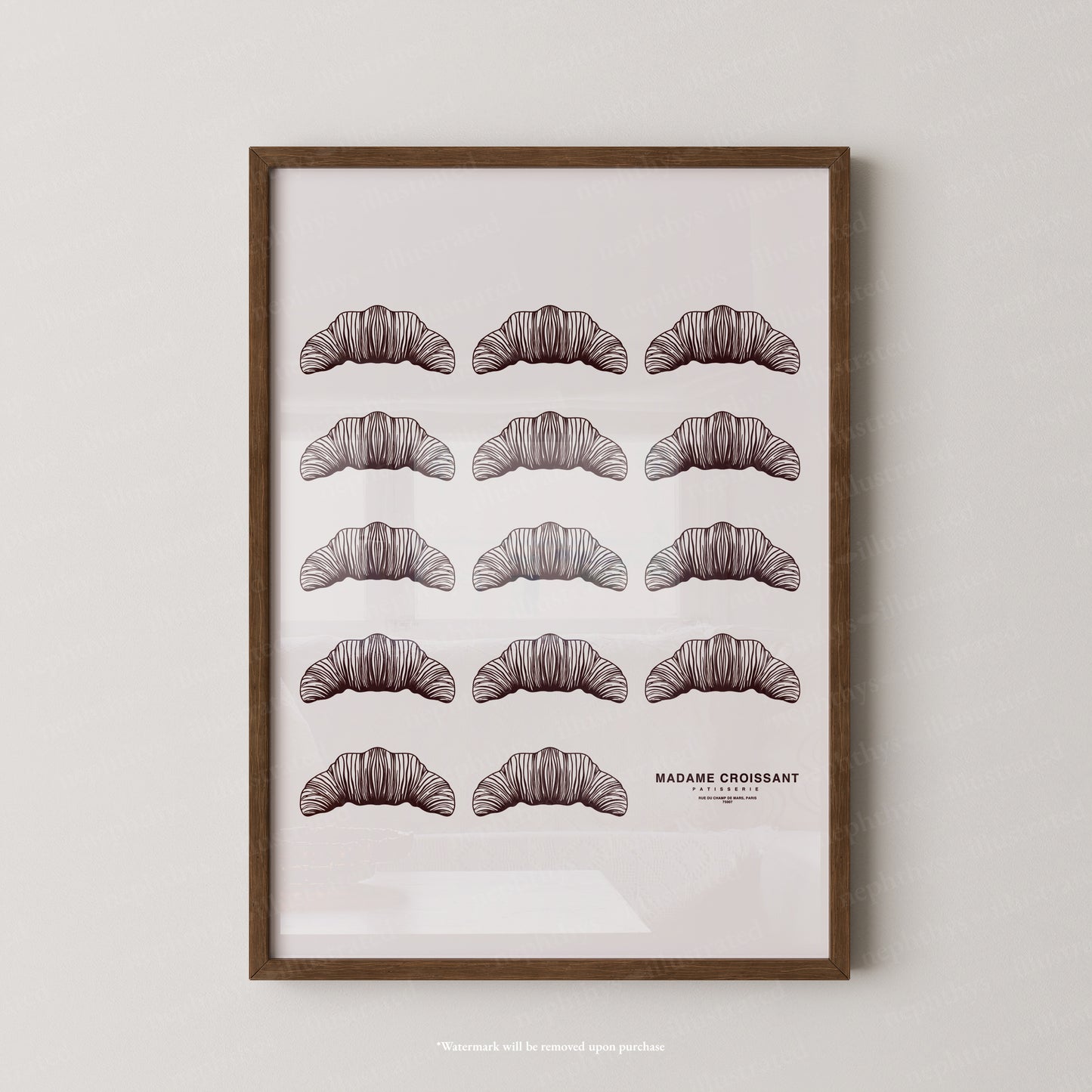 Madame Croissant White