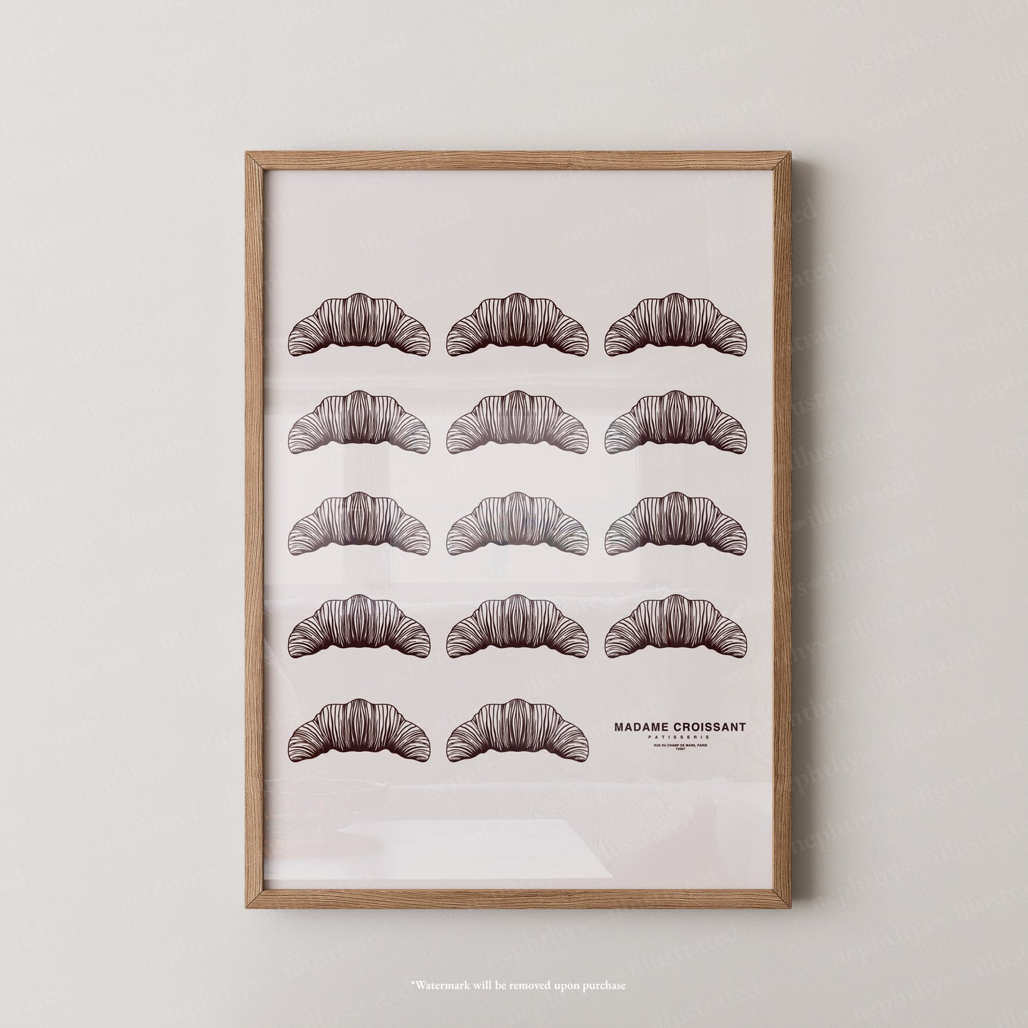 Madame Croissant White