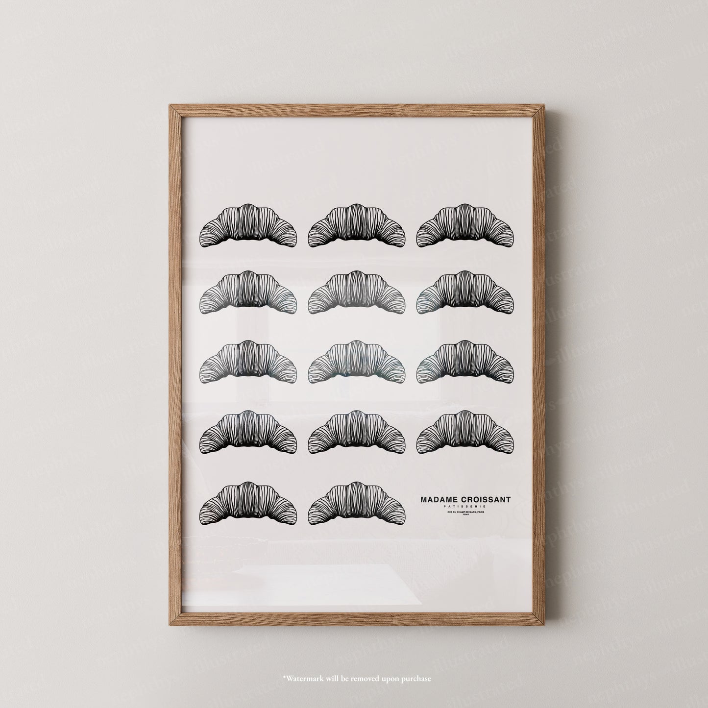 Madame Croissant White