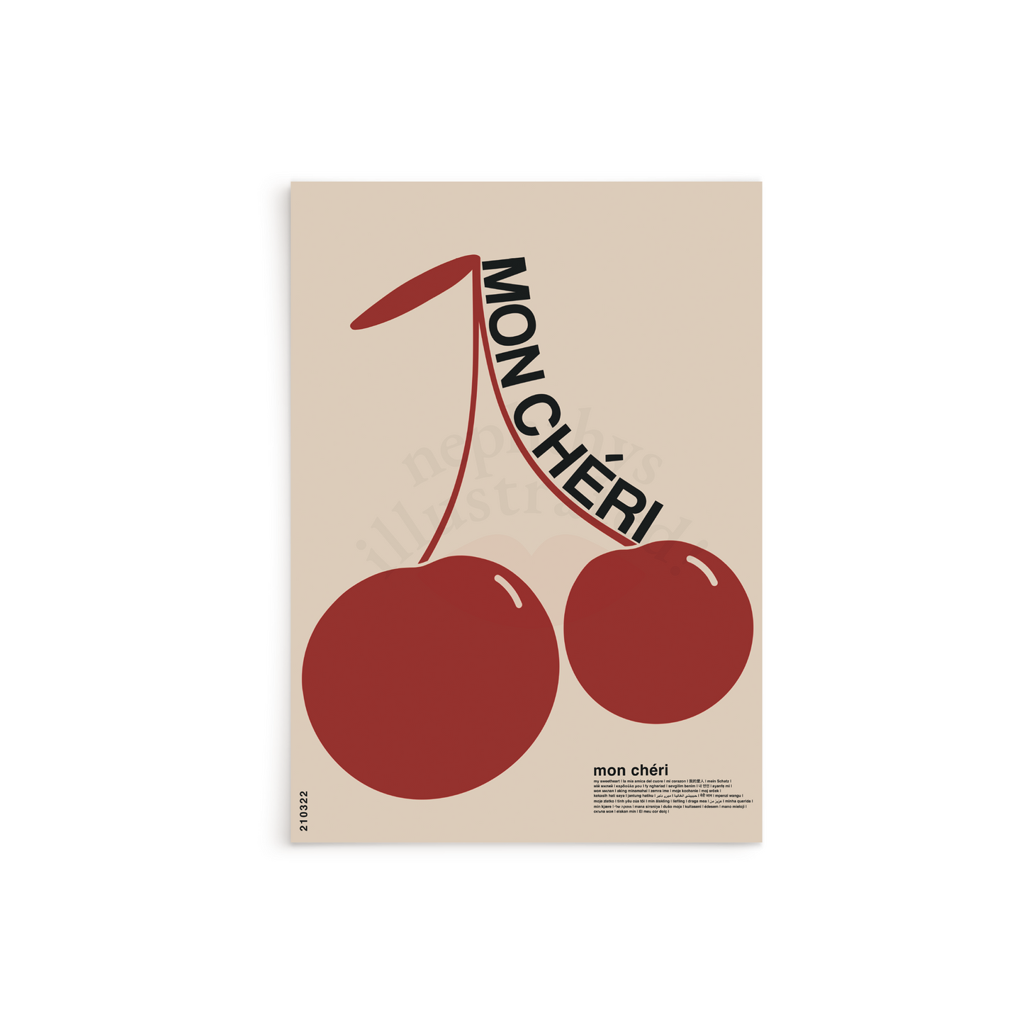 The Original Mon Cheri V2 Print