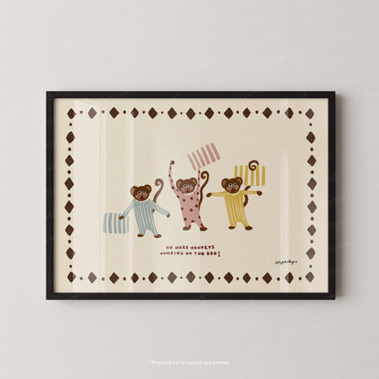 Monkeys on the Bed