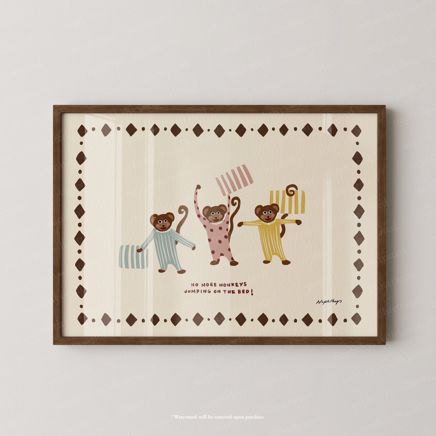 Monkeys on the Bed