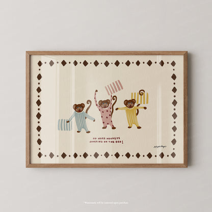 Monkeys on the Bed