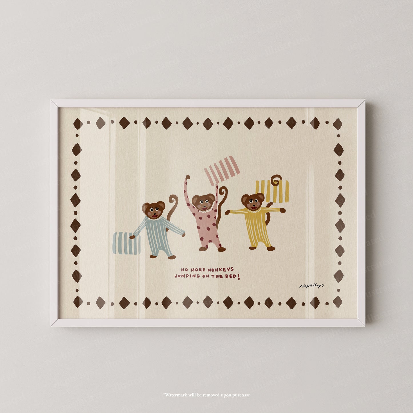 Monkeys on the Bed