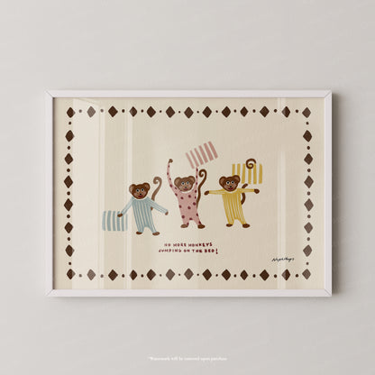 Monkeys on the Bed