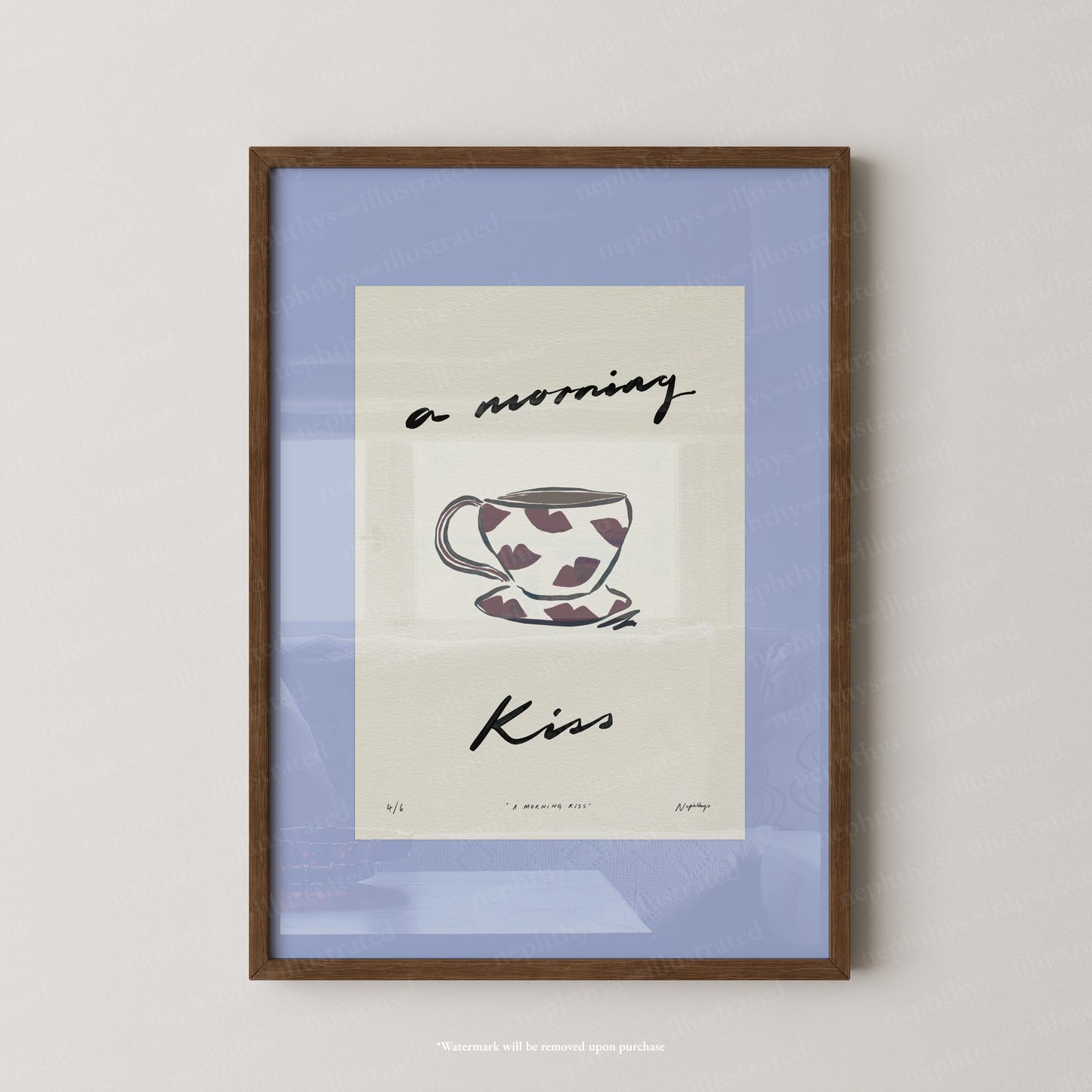 Morning Kiss Print