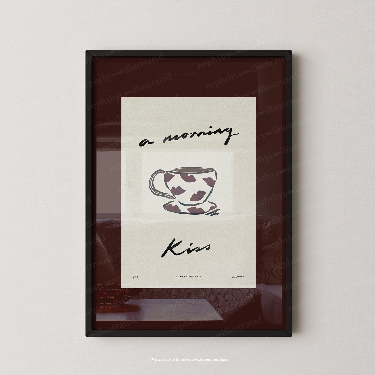 Morning Kiss Print