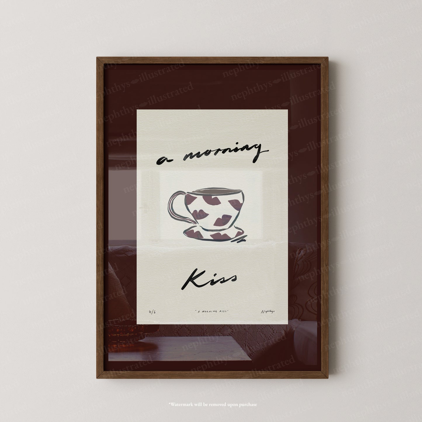 Morning Kiss Print