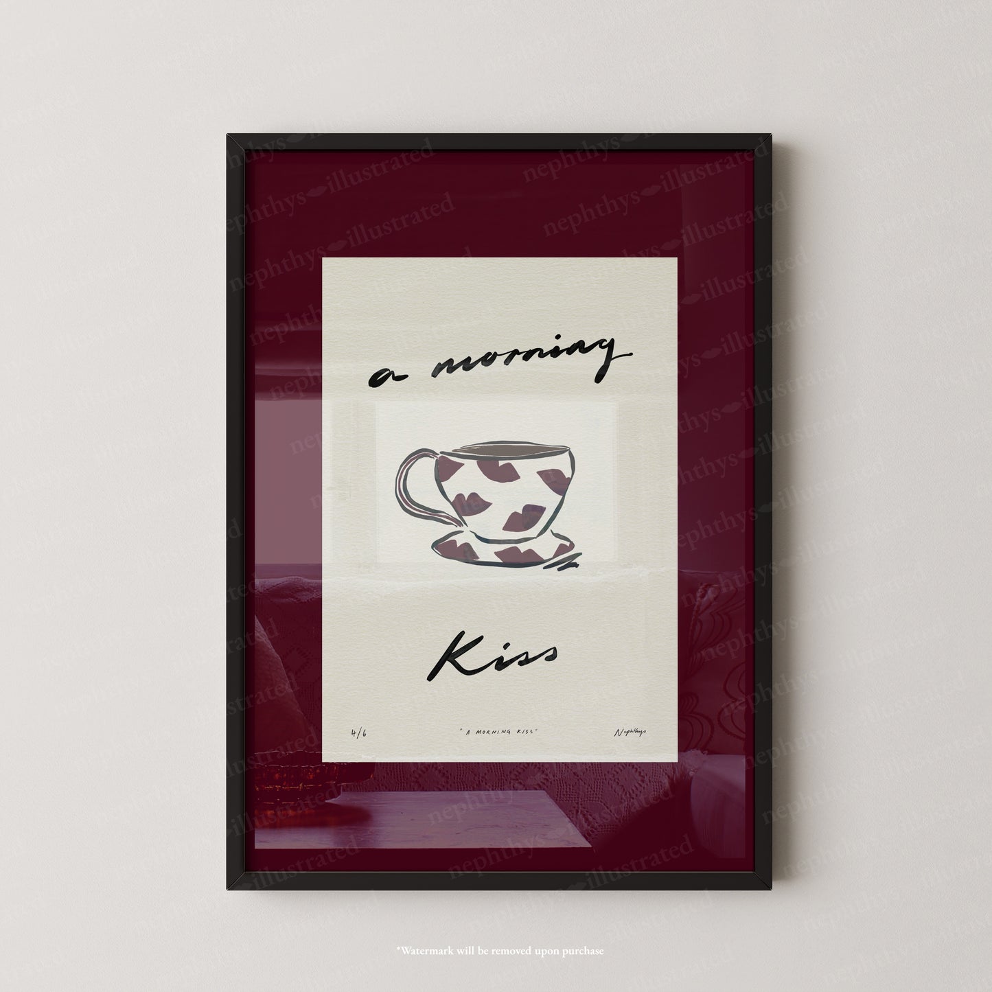 Morning Kiss Print