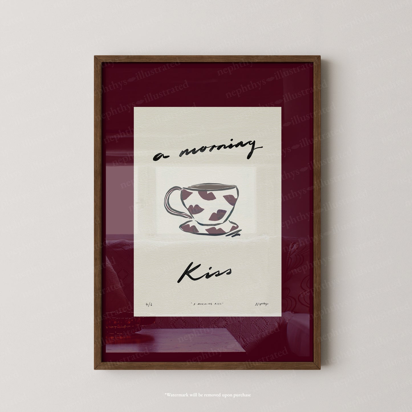 Morning Kiss Print