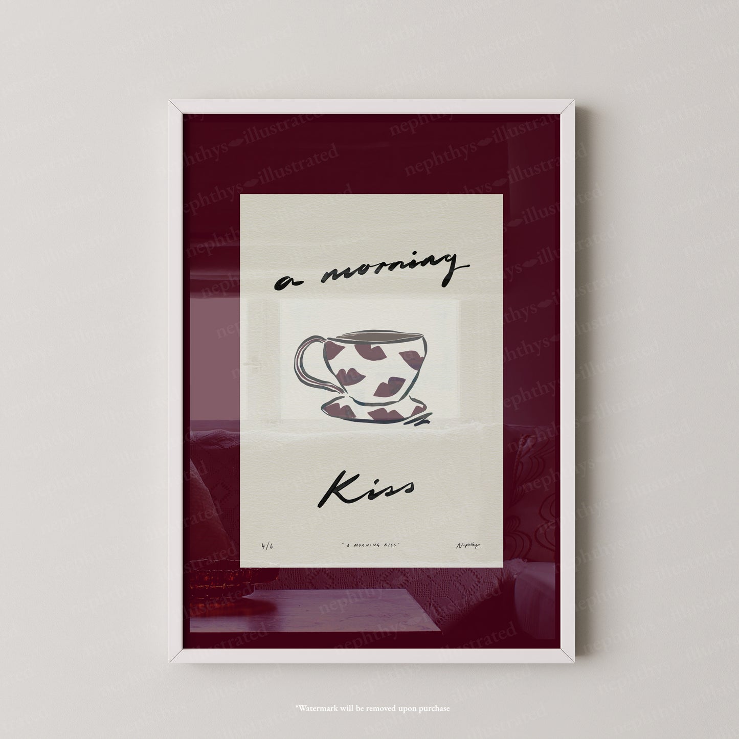 Morning Kiss Print