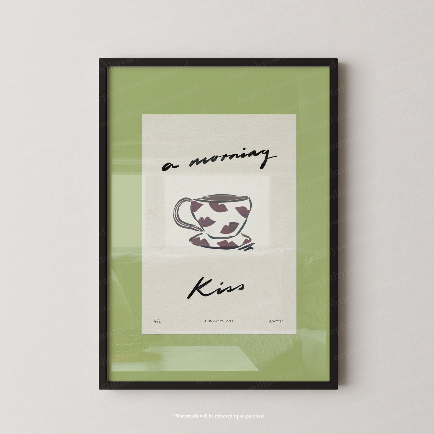 Morning Kiss Print