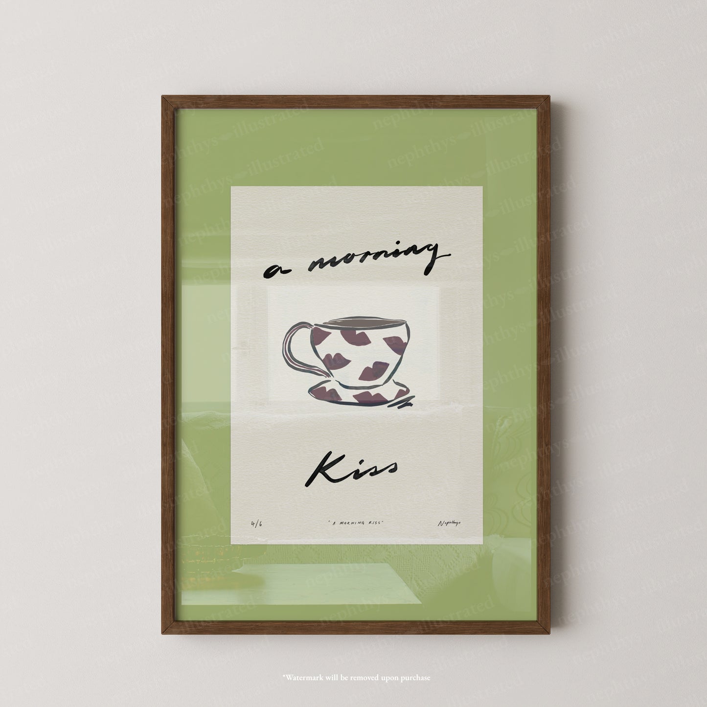 Morning Kiss Print