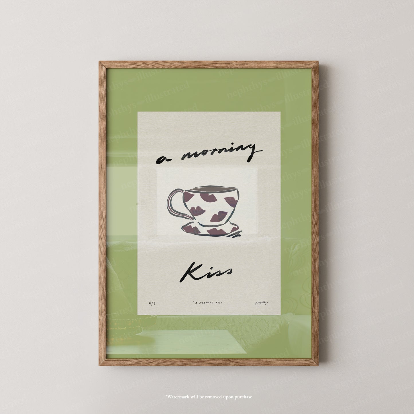 Morning Kiss Print