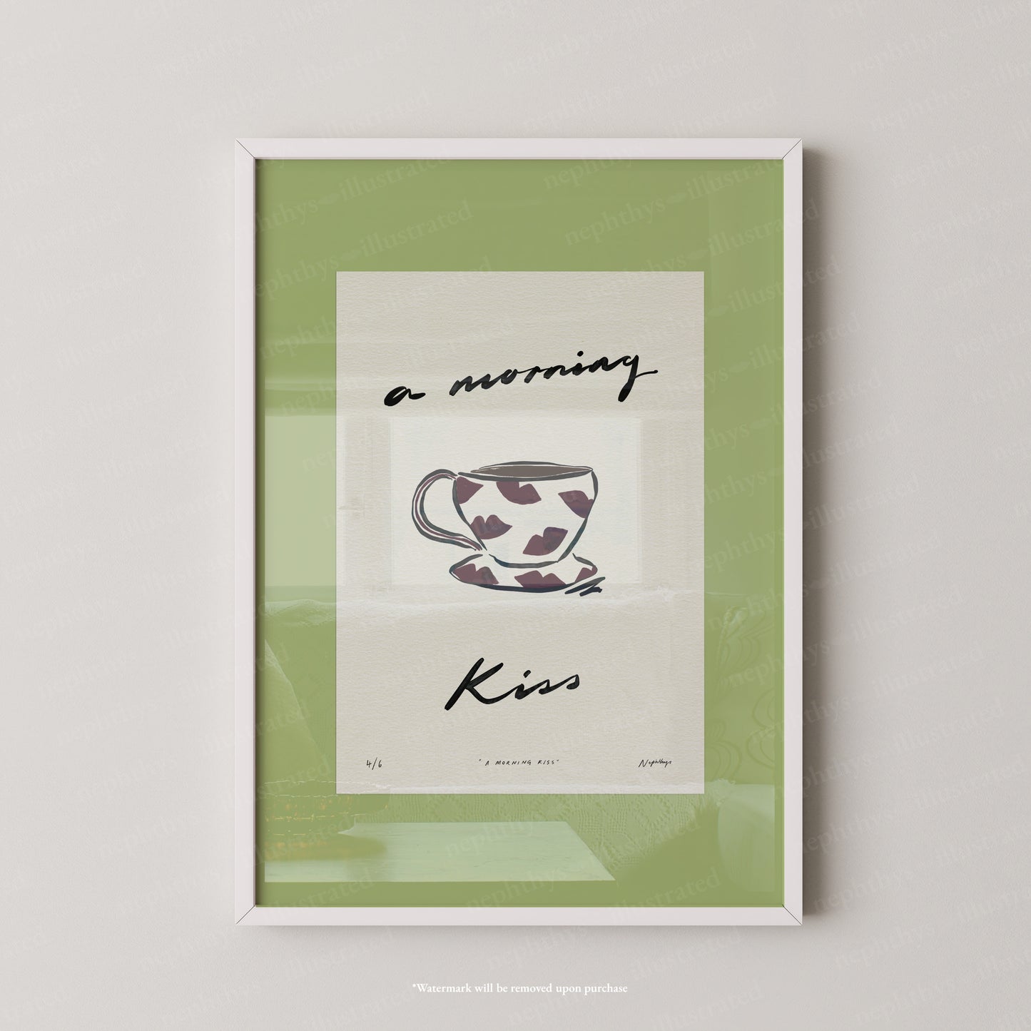 Morning Kiss Print
