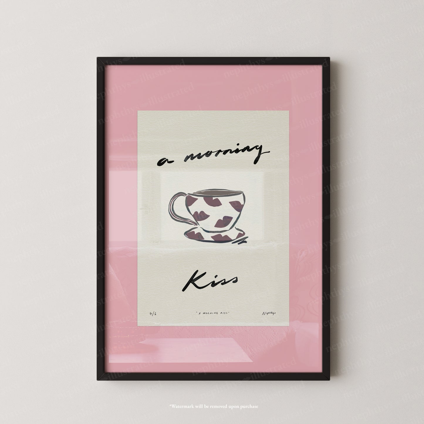 Morning Kiss Print