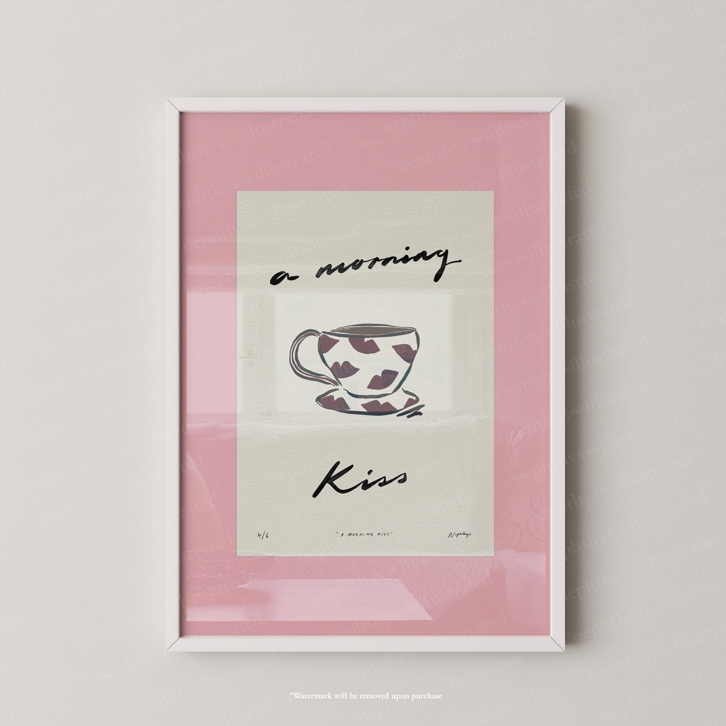 Morning Kiss Print