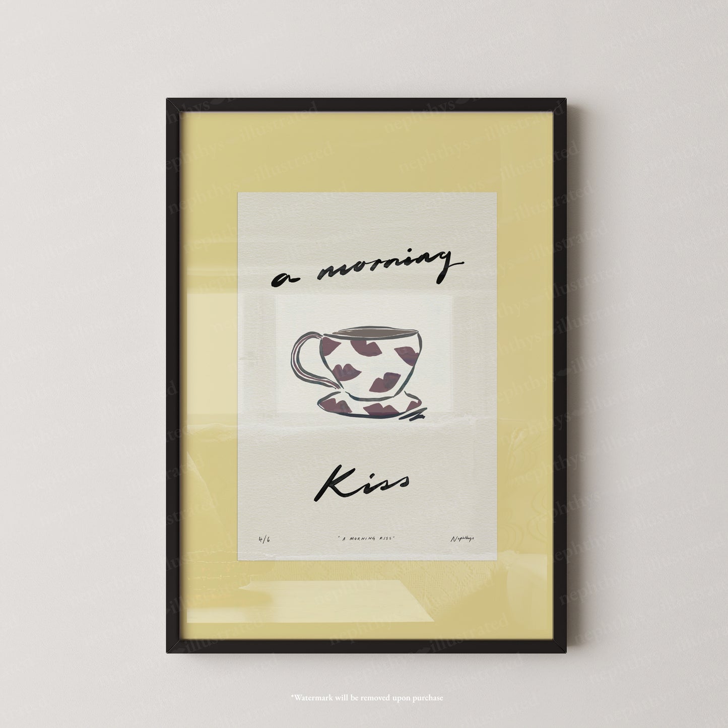 Morning Kiss Print