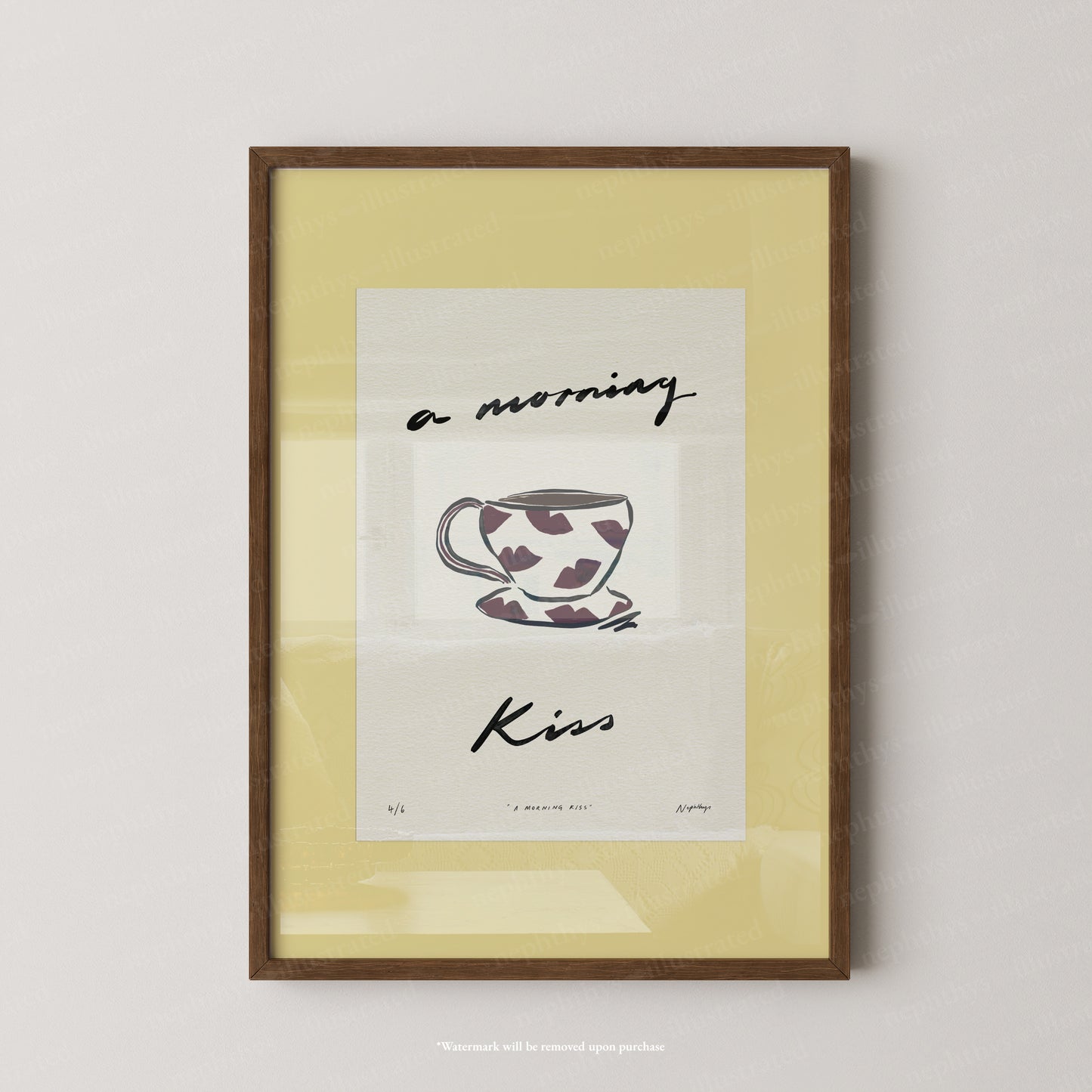Morning Kiss Print